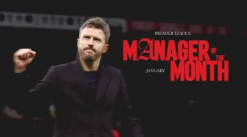 مايكل كاريك يحصد جائزة مدرب الشهر في الدوري الإنجليزي الممتاز لكرة القدم